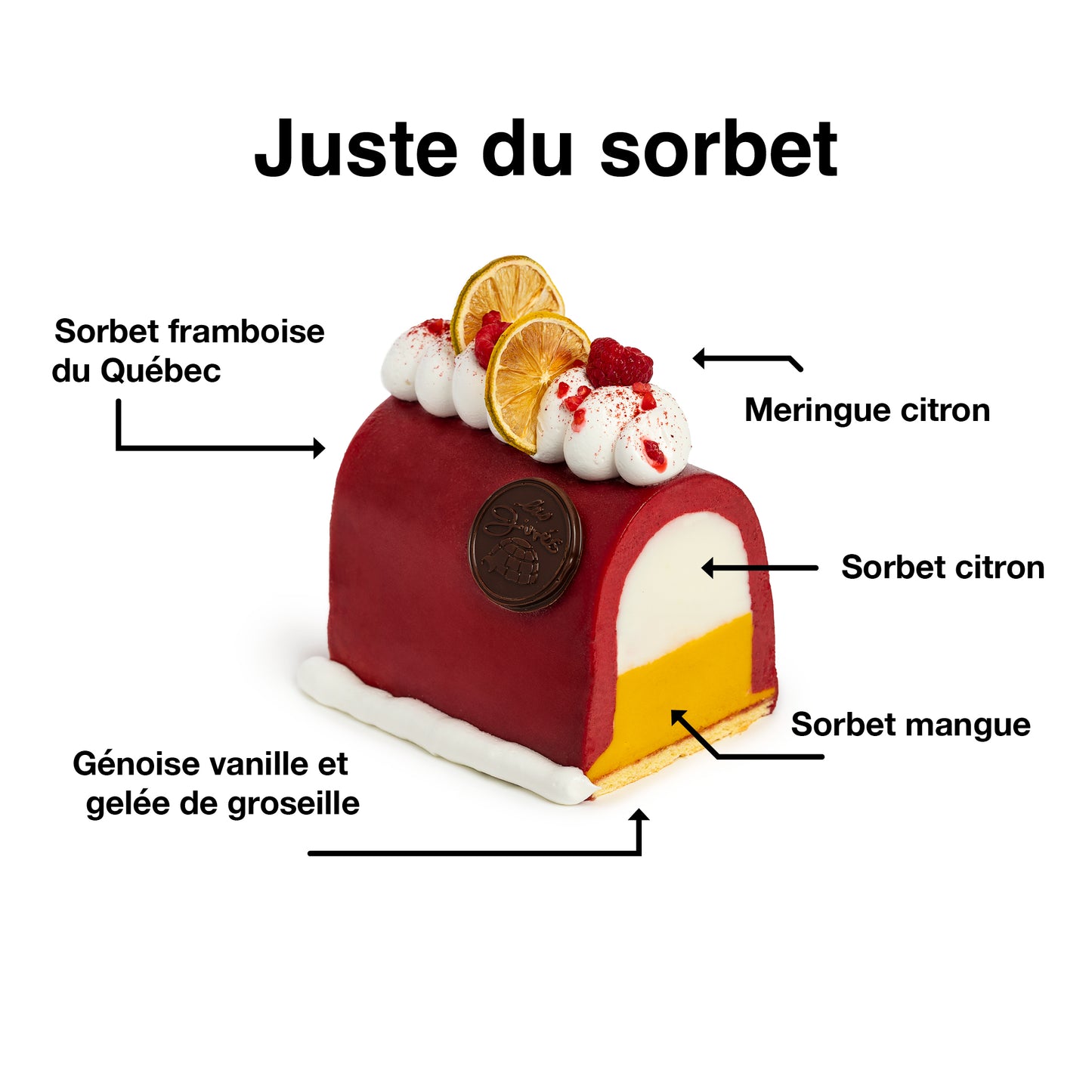 Juste du sorbet